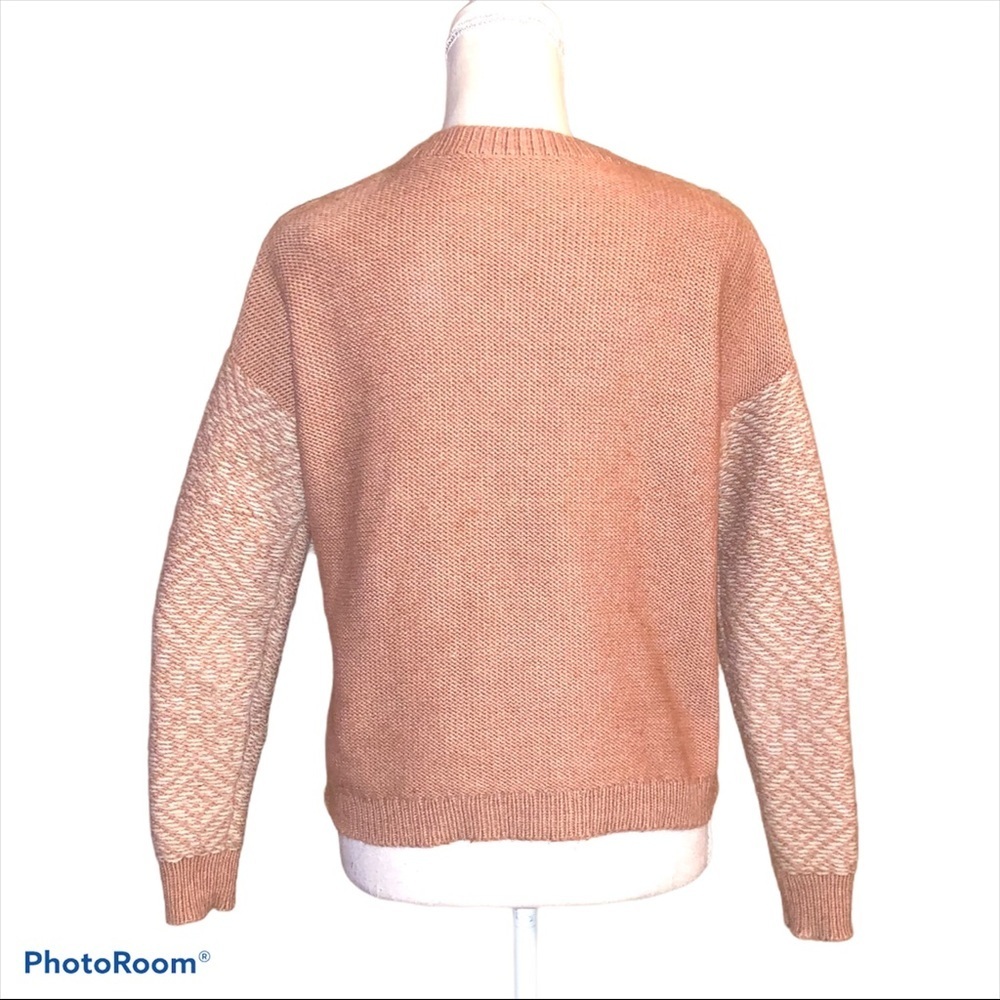 Madewell Reverse-Diamond Pullover Sweater - Picture 5 of 7